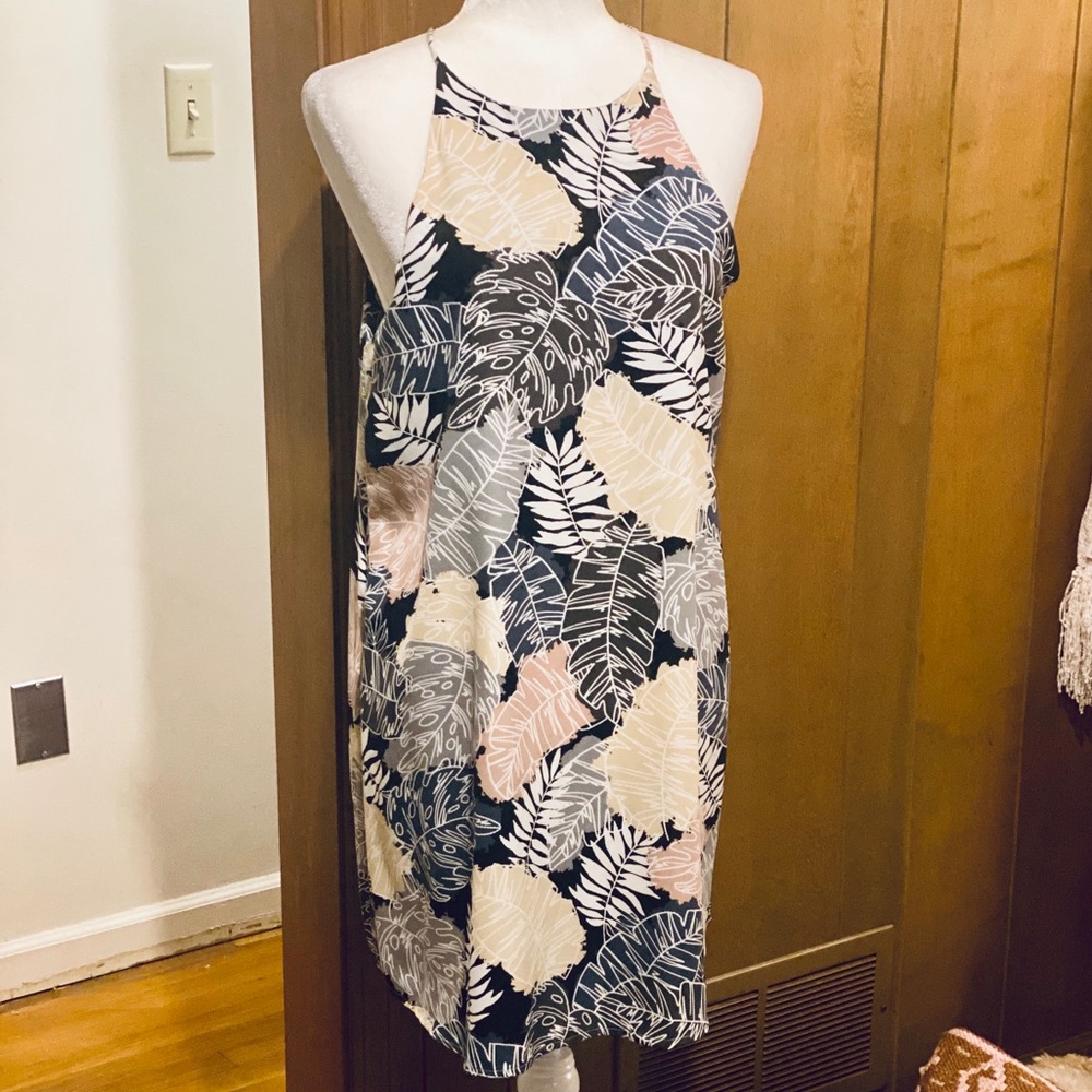 Fab’rík Palm Print Dress
